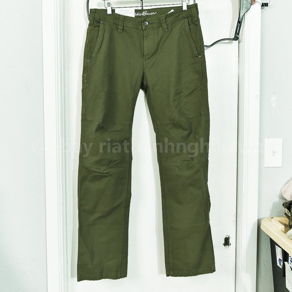 Eddie Bauer Men’s Utility‎ Pants green - Picture 1 of 4